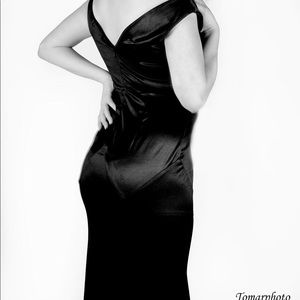 Retro Black Formal Dress